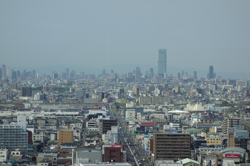 堺市役所展望台からの景色