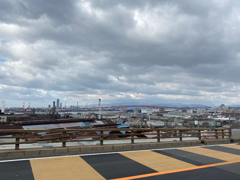 新木津川大橋からの眺望