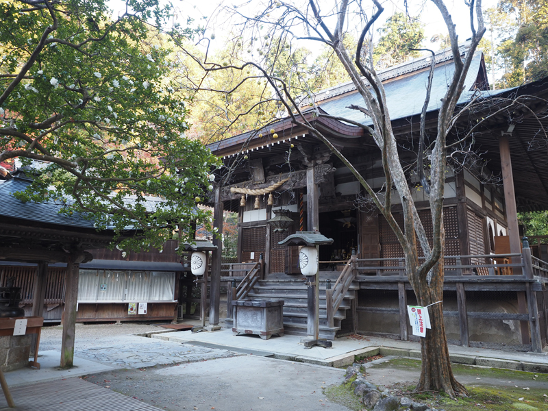 神峯山寺の本堂
